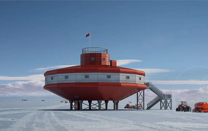 【個案】南北極建極地考察站